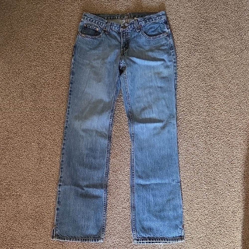 Cruel Girl Classic Blue Straight Leg Jeans
